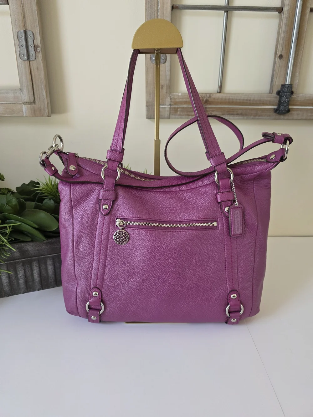 Coach alexandria convertible